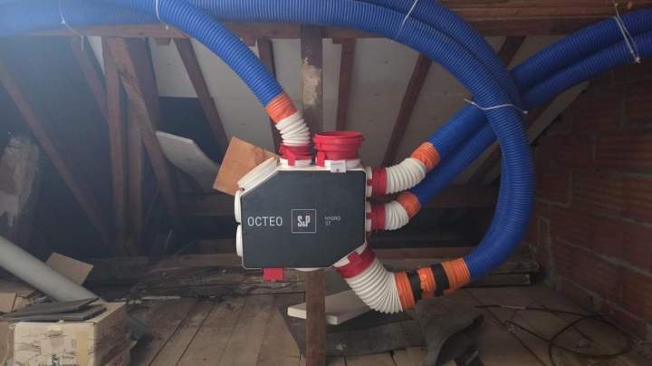Installation de systèmes de ventilation VMC